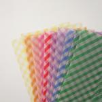 Set of 12 stripe pastel gla..