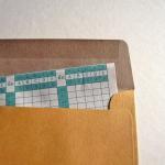 25 Kraft envelopes 11cmX15c..