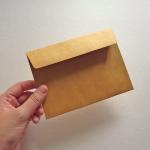 25 Kraft envelopes 11cmX15c..