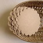 15 large circle scallop kra..
